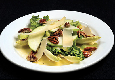 Photograph of winter salad.