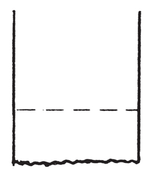 Illustration demonstrating step: Mark hem at desired length. 