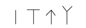 Illustration of vertical lines that carry the eye up the figure without interruption will give a taller, more slender illusion. 