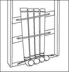 Fig. 4: Illustration of feeders made from PVC pipes. Fig. 4: Illustration of feeders made from PVC pipes. 