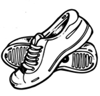 Fig. 10: Clipart graphic of a pair of shoes. 