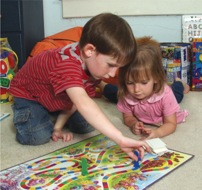 Fig 1: Children playing together.
