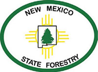 Photograph of New Mexico State Forestry logo.