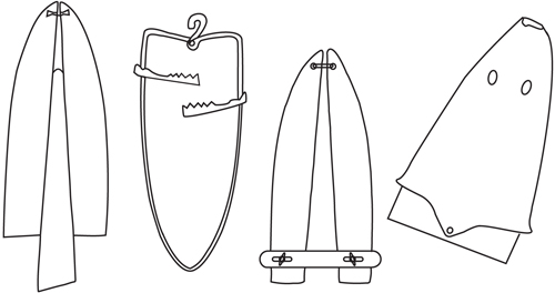 Fig. 4: Illustration of muskrat stretching frames.