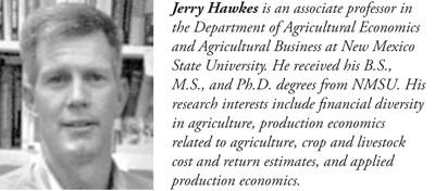 Fig. 1: Jerry Hawkes, Associate Professor, Department of Agricultural Economics and Agricultural Business, New Mexico State University.